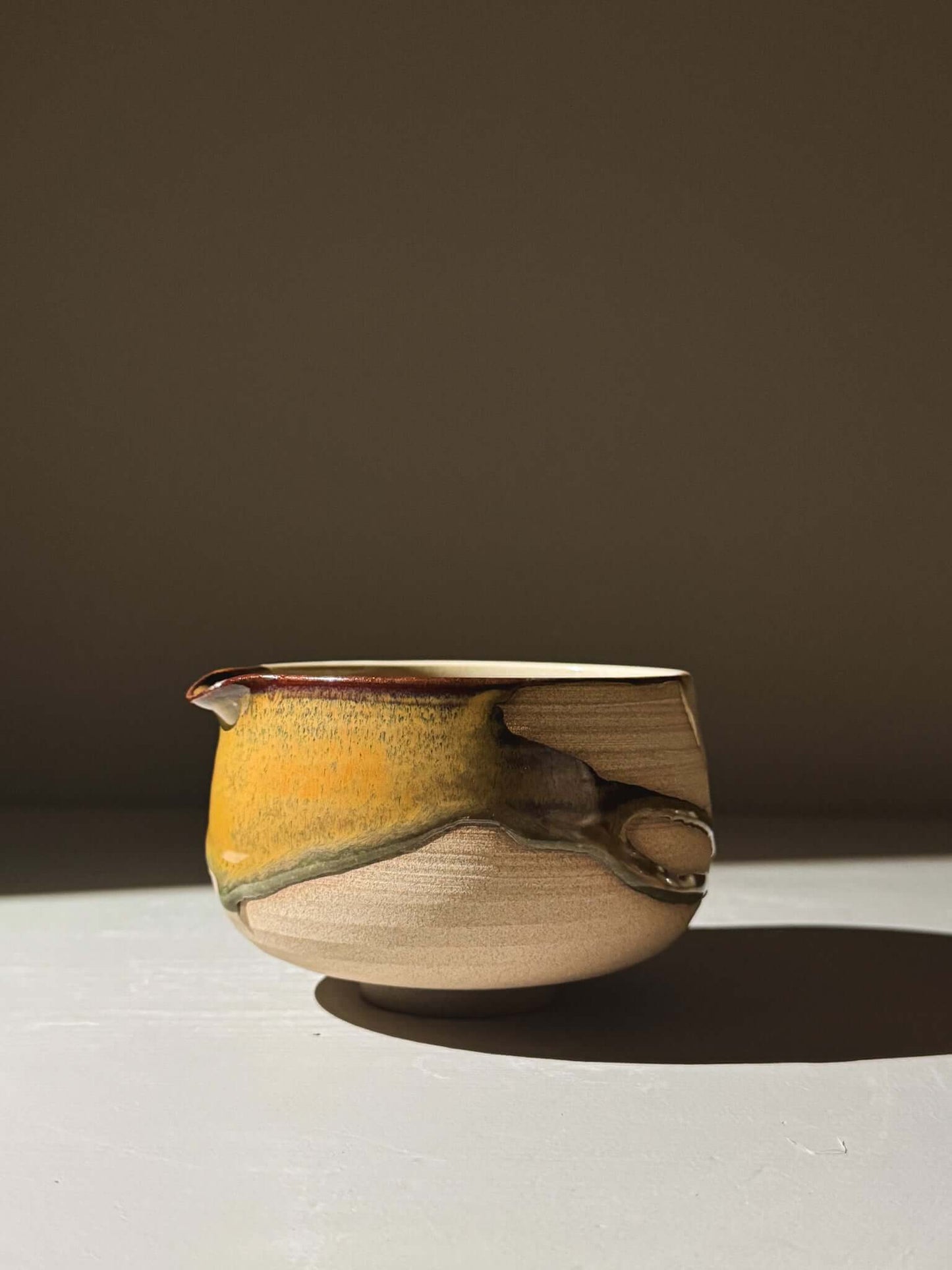 Matcha Bowl with Spout – Inyo #05