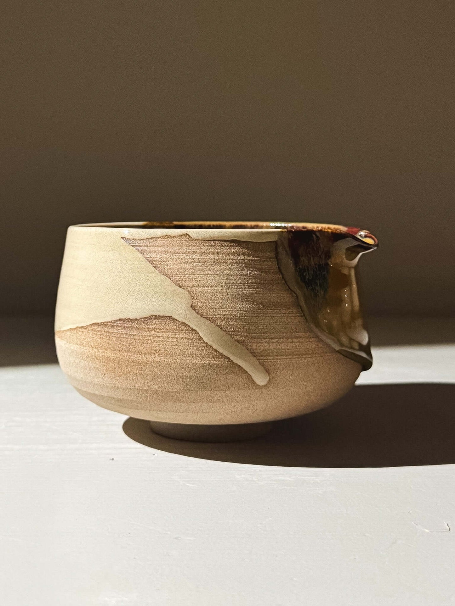 Matcha Bowl with Spout – Inyo #05