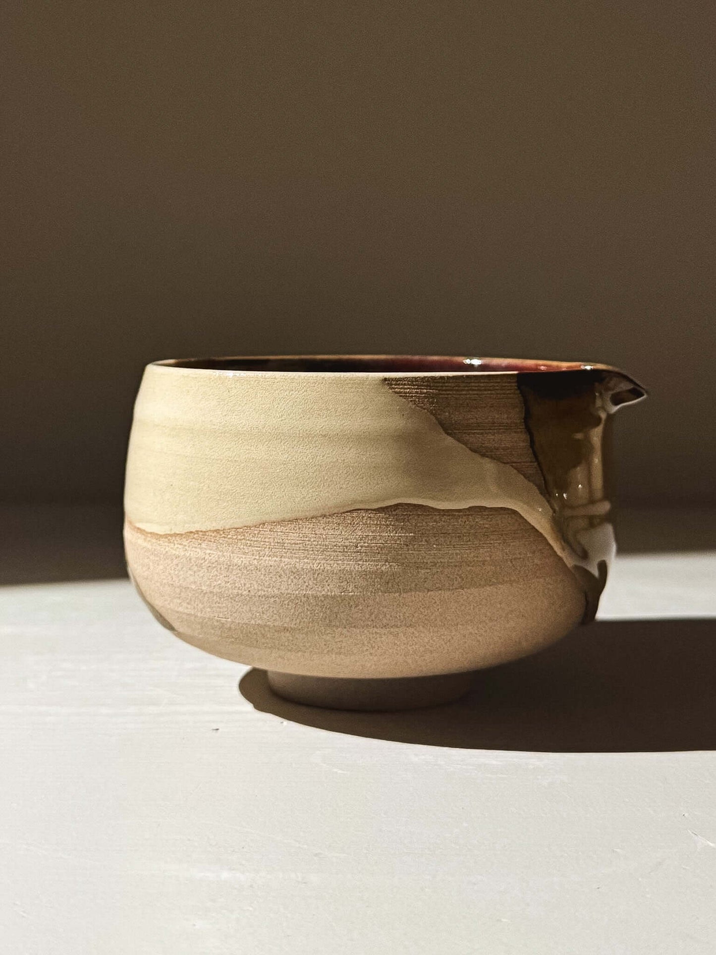 Matcha Bowl with Spout – Inyo #06