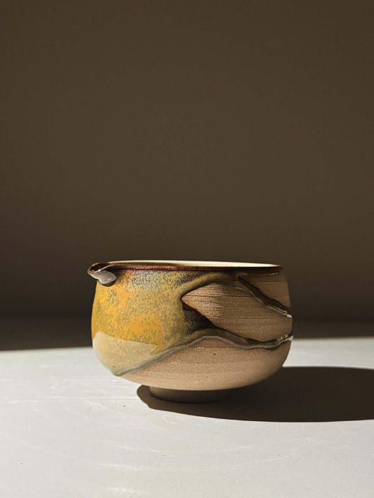 Matcha Bowl with Spout – Inyo #07