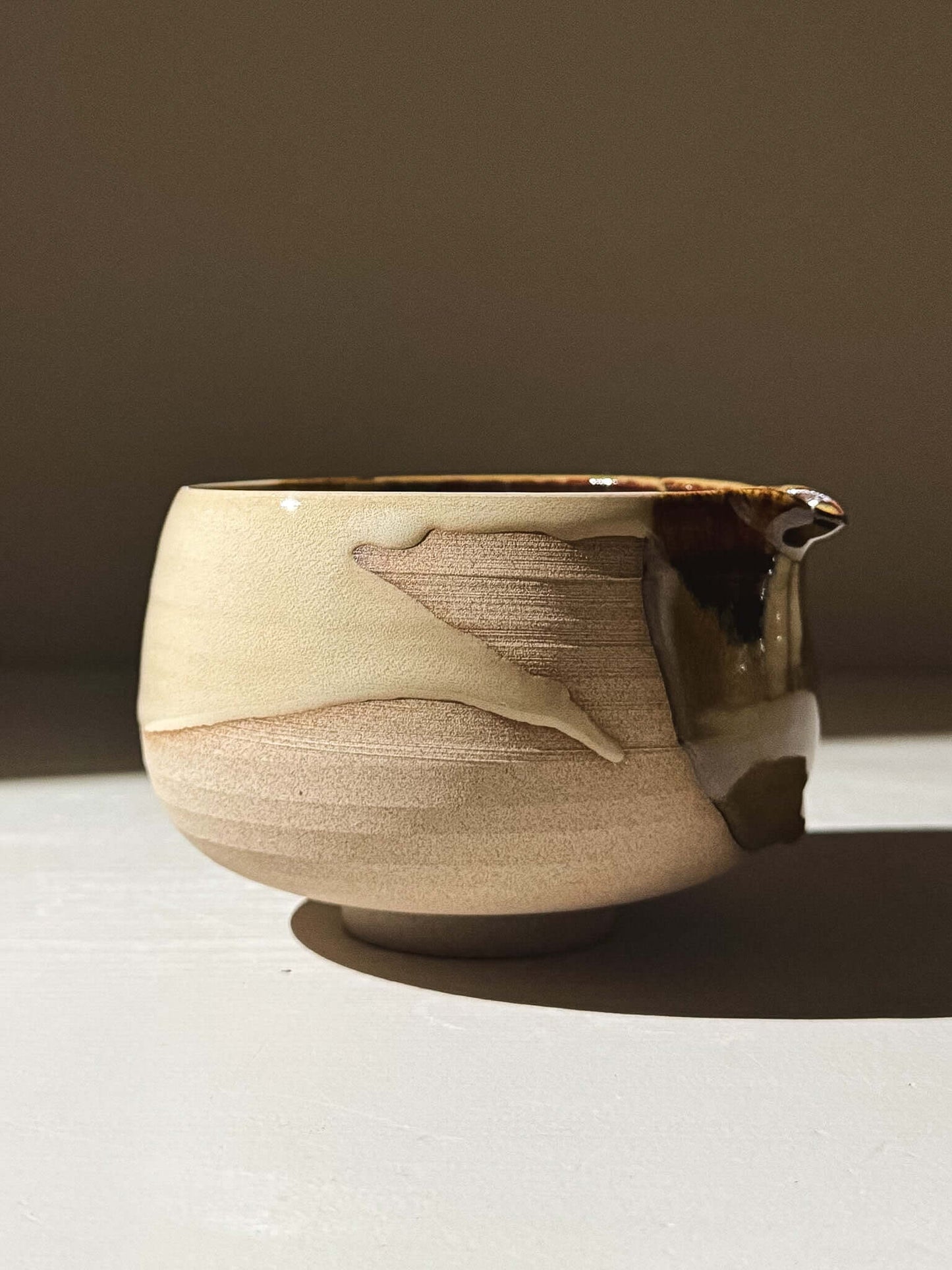 Matcha Bowl with Spout – Inyo #07