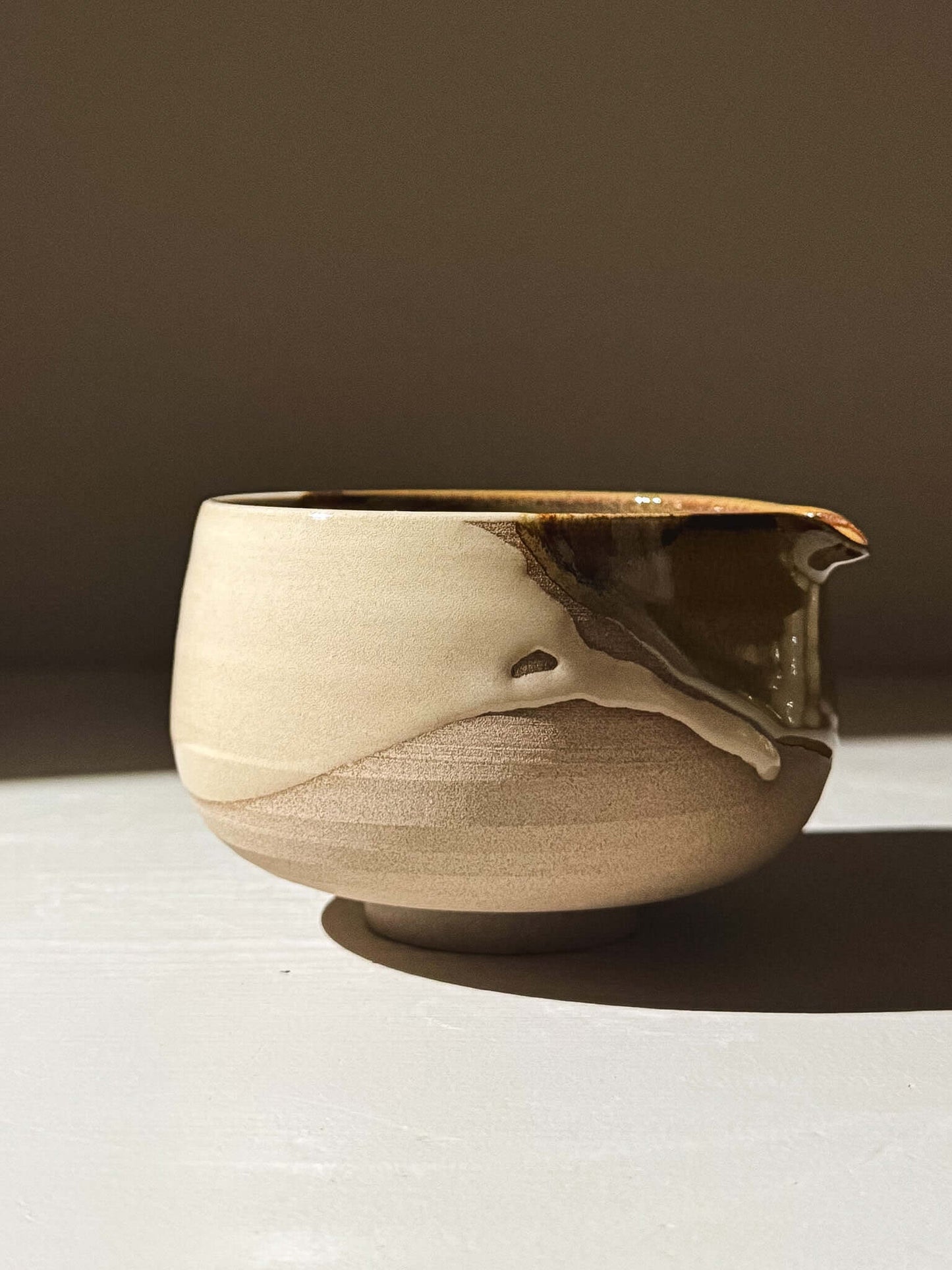 Matcha Bowl with Spout – Inyo #08