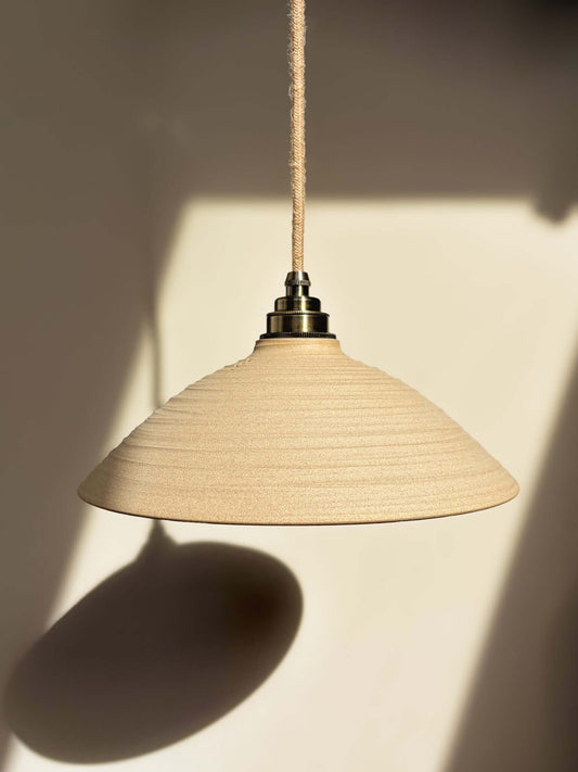 Ceramic Lamp Shade – Black Truffle #03