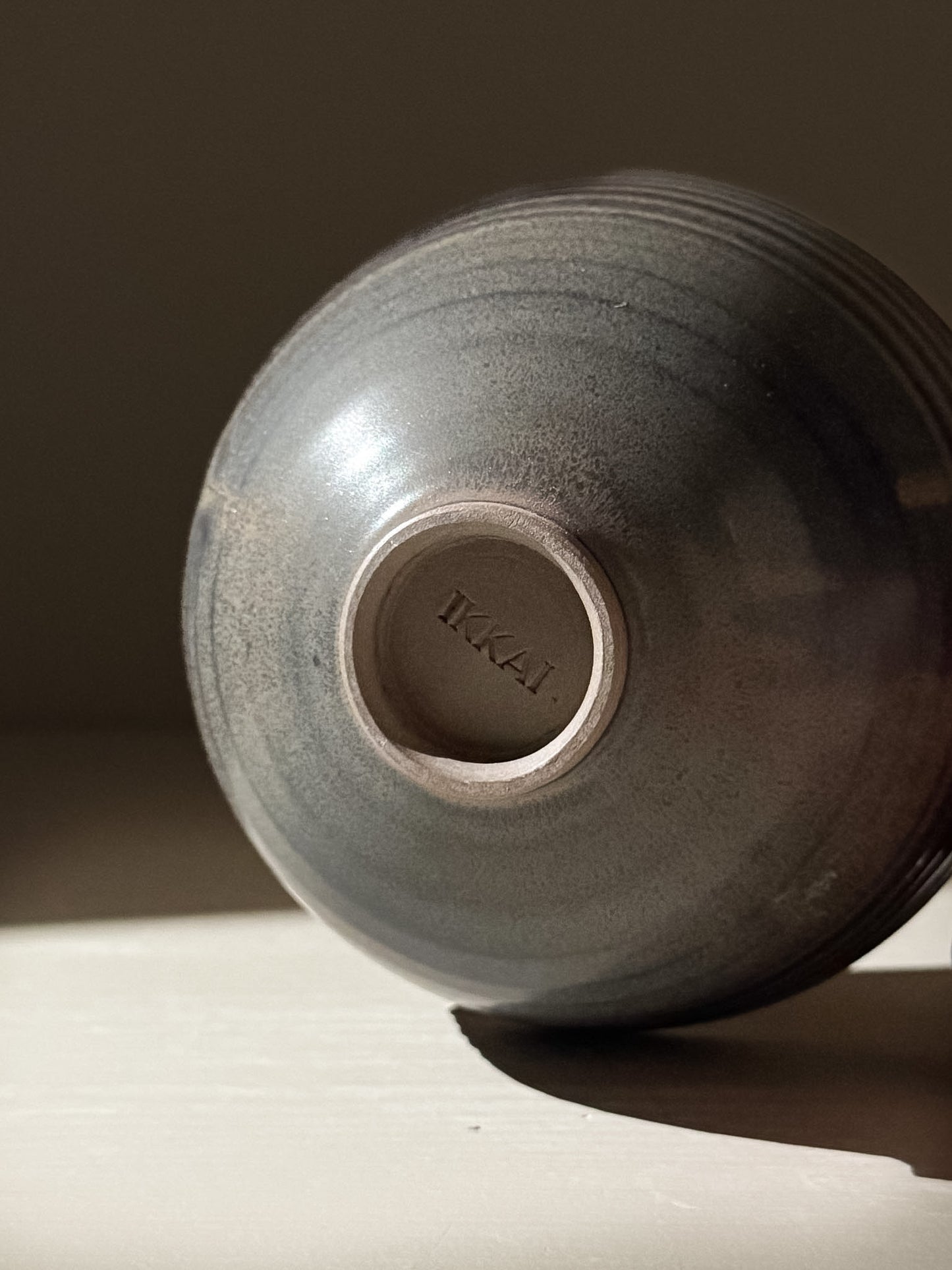 Rounded Matcha Bowl Black Truffle #01