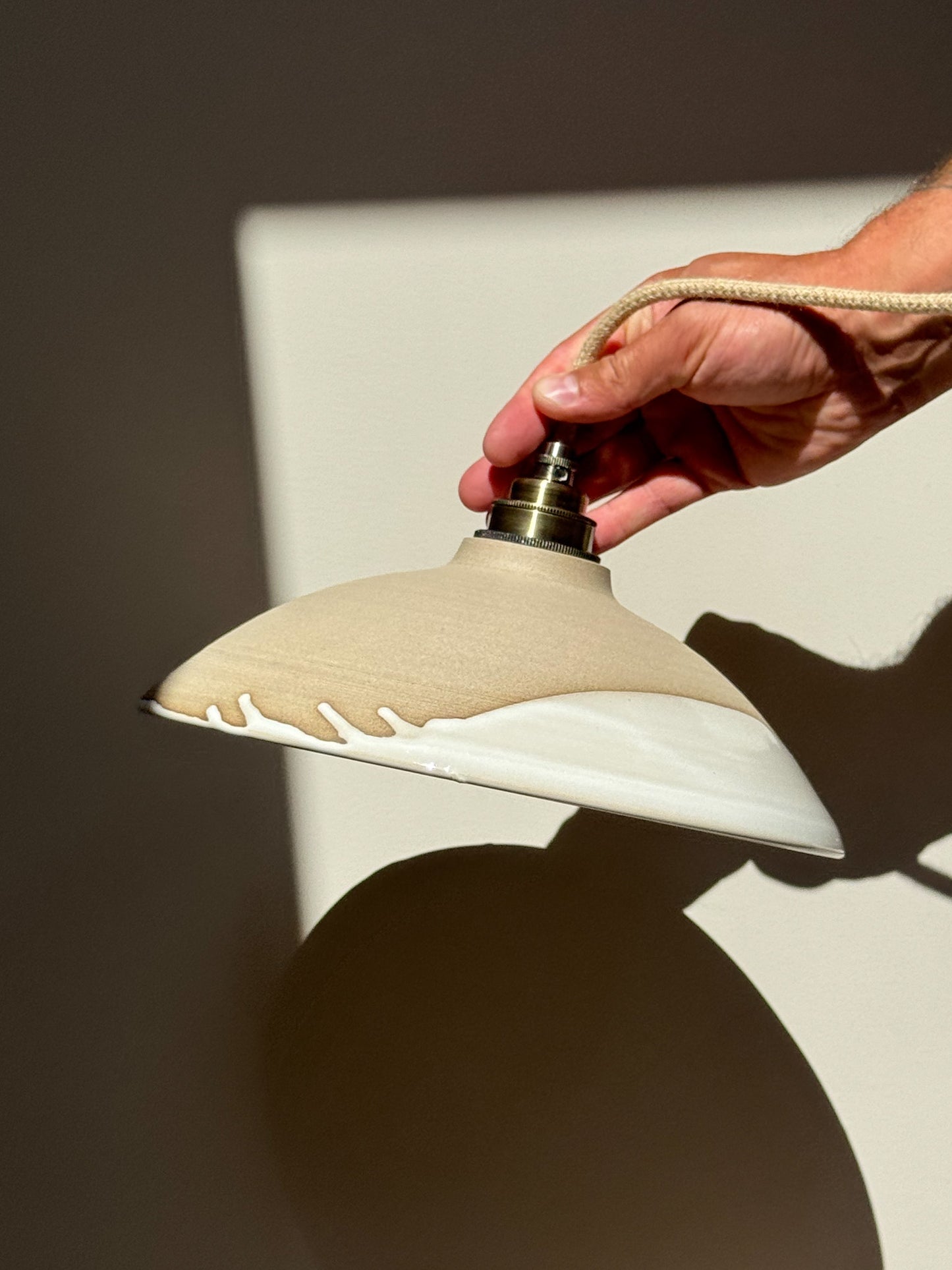 Ceramic Lamp Shade – Yuki #01