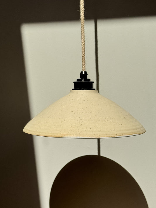 Ceramic Lamp Shade – White #01