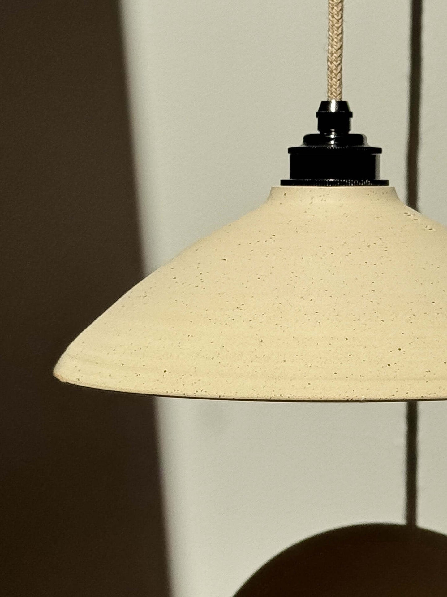 Ceramic Lamp Shade – White #01