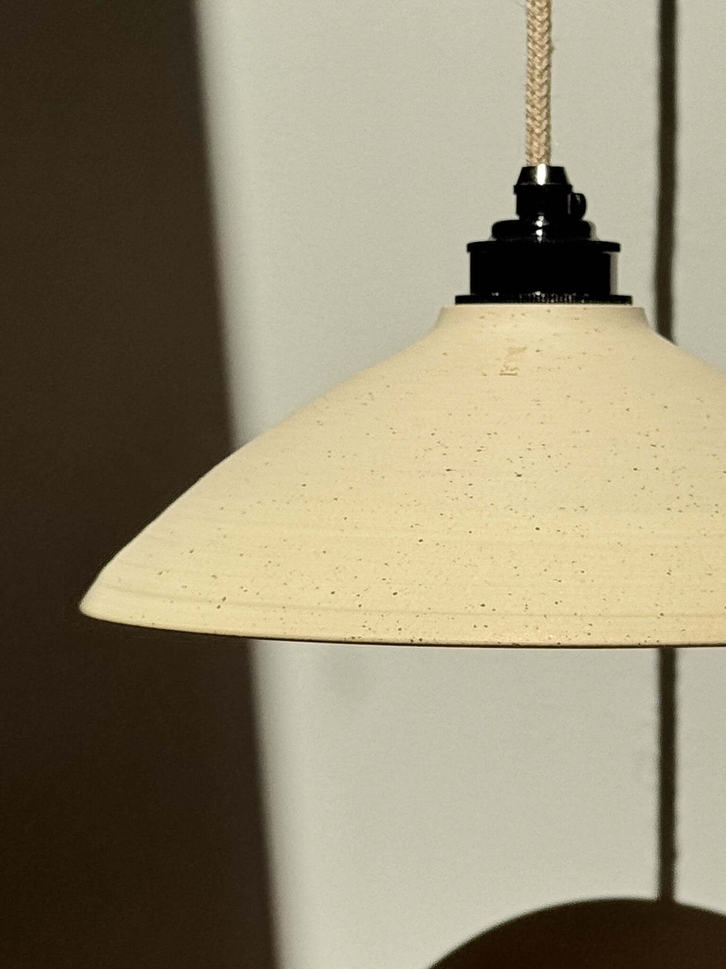 Ceramic Lamp Shade – White #01