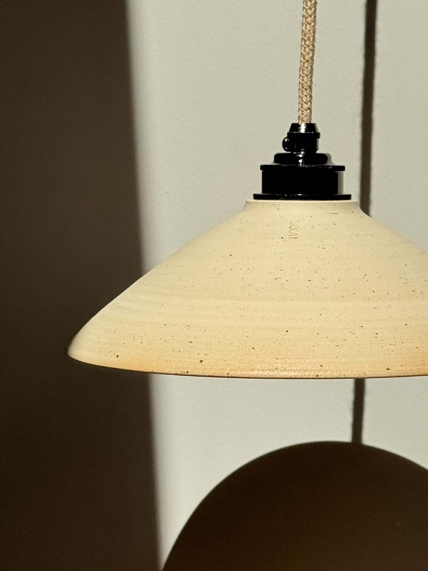 Ceramic Lamp Shade – White #02
