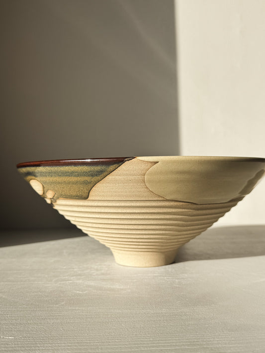 Medium Carved Bowl - Inyo #02