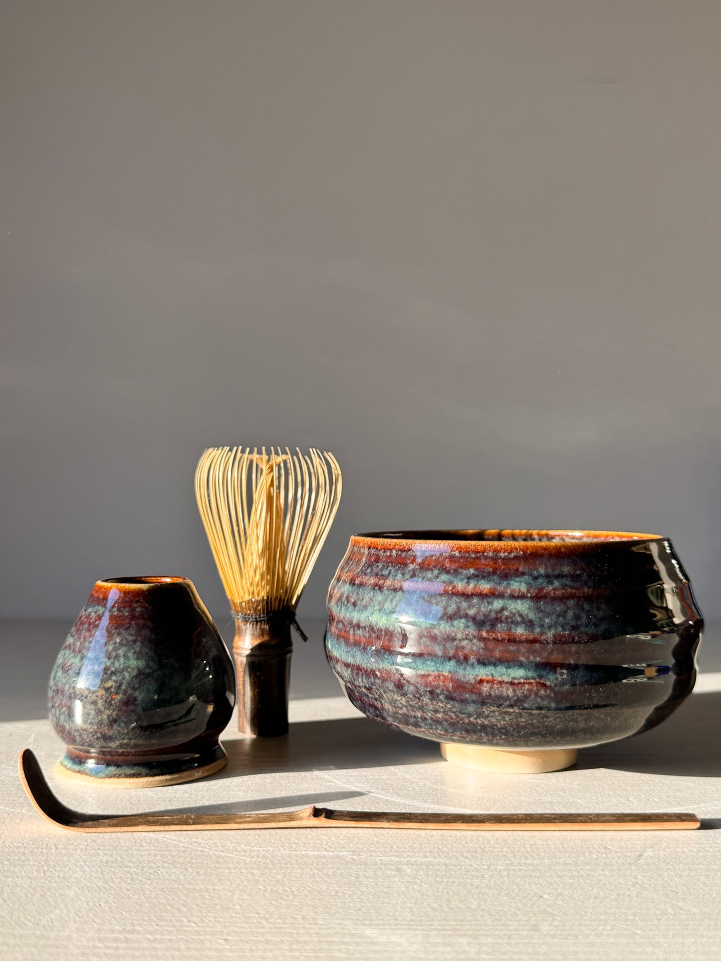 Matcha Bowl - Glossy Blue #01