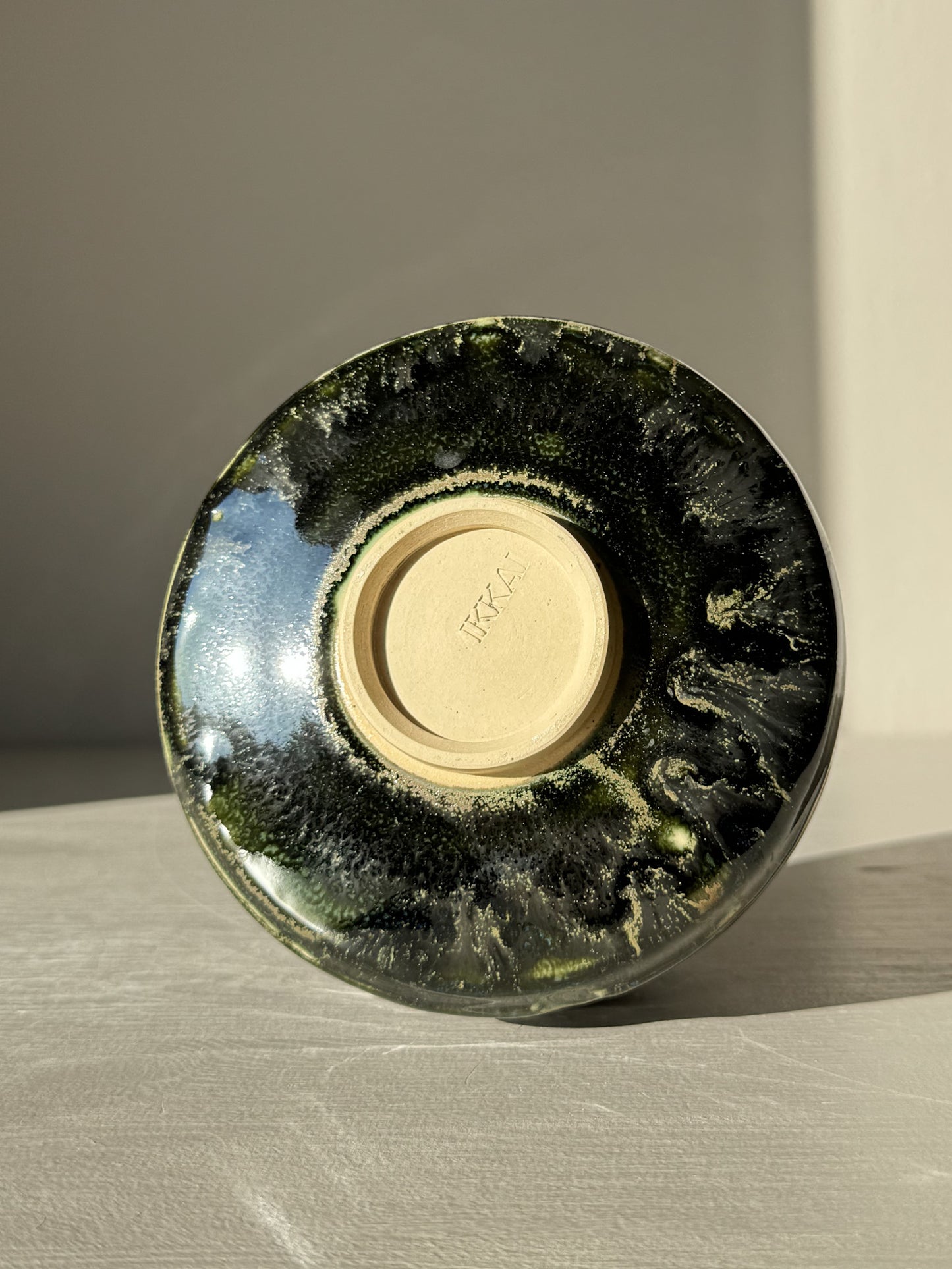 Textured Matcha Bowl - Hinoki #18