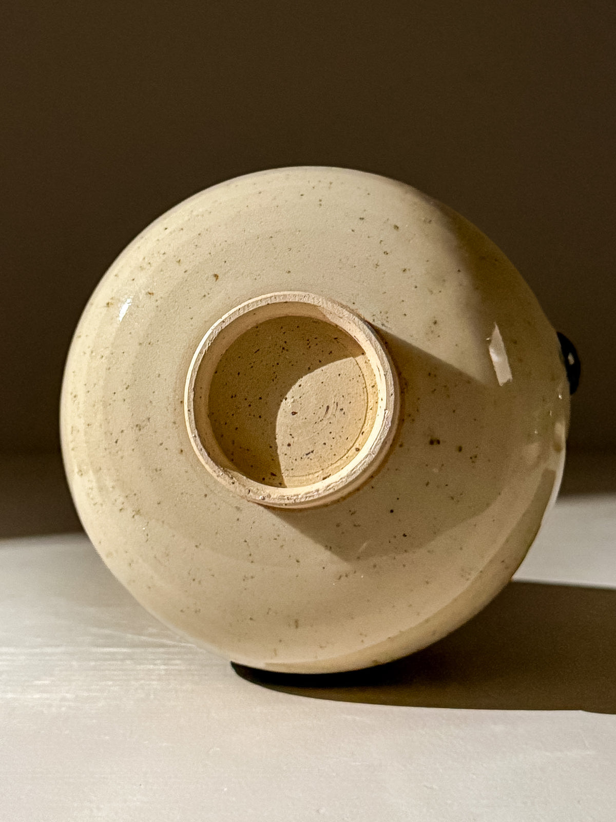 Matcha kom met schenktuit - Groene rand #04