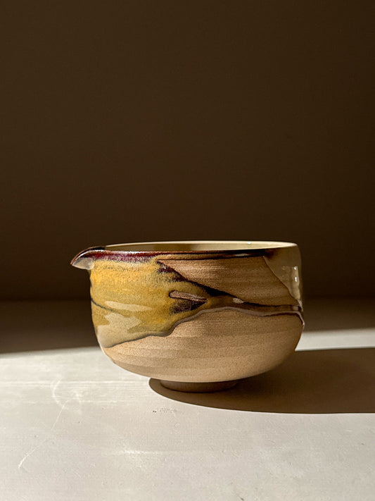 Matcha Bowl with Spout – Inyo #04