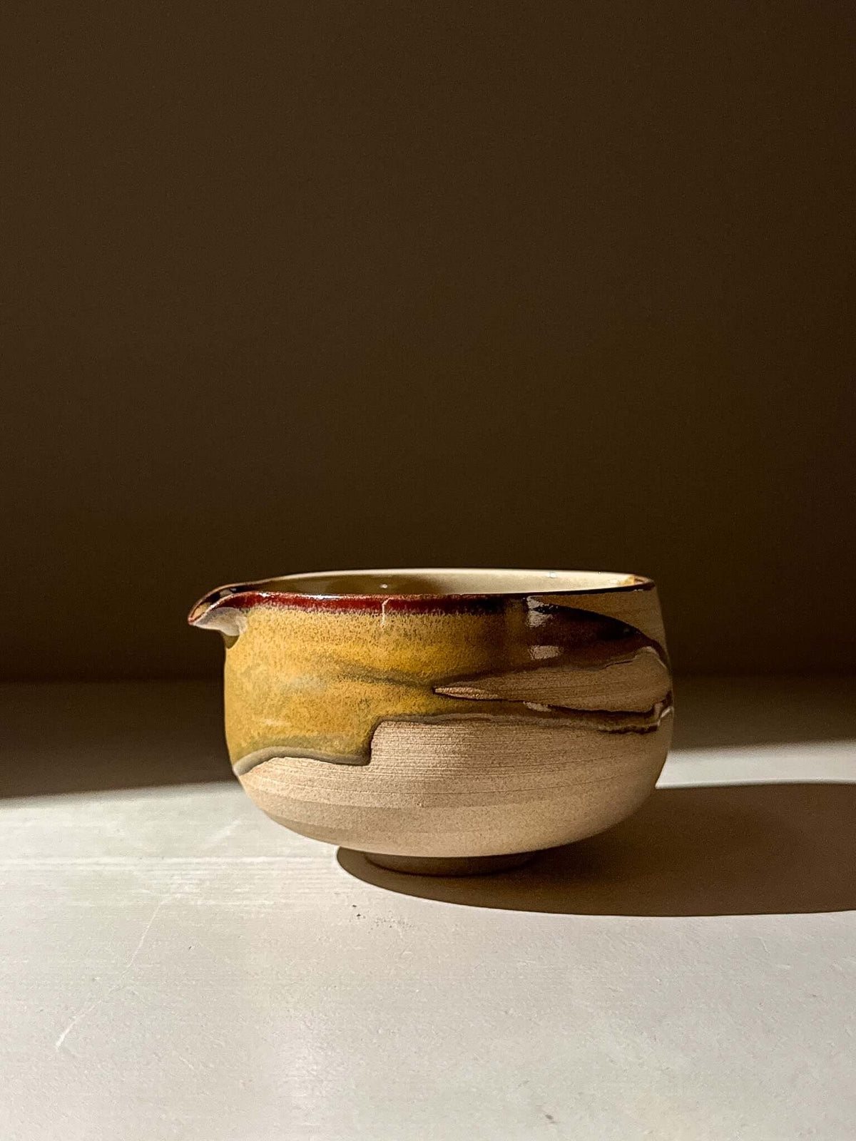 Matcha Bowl with Spout – Inyo #05