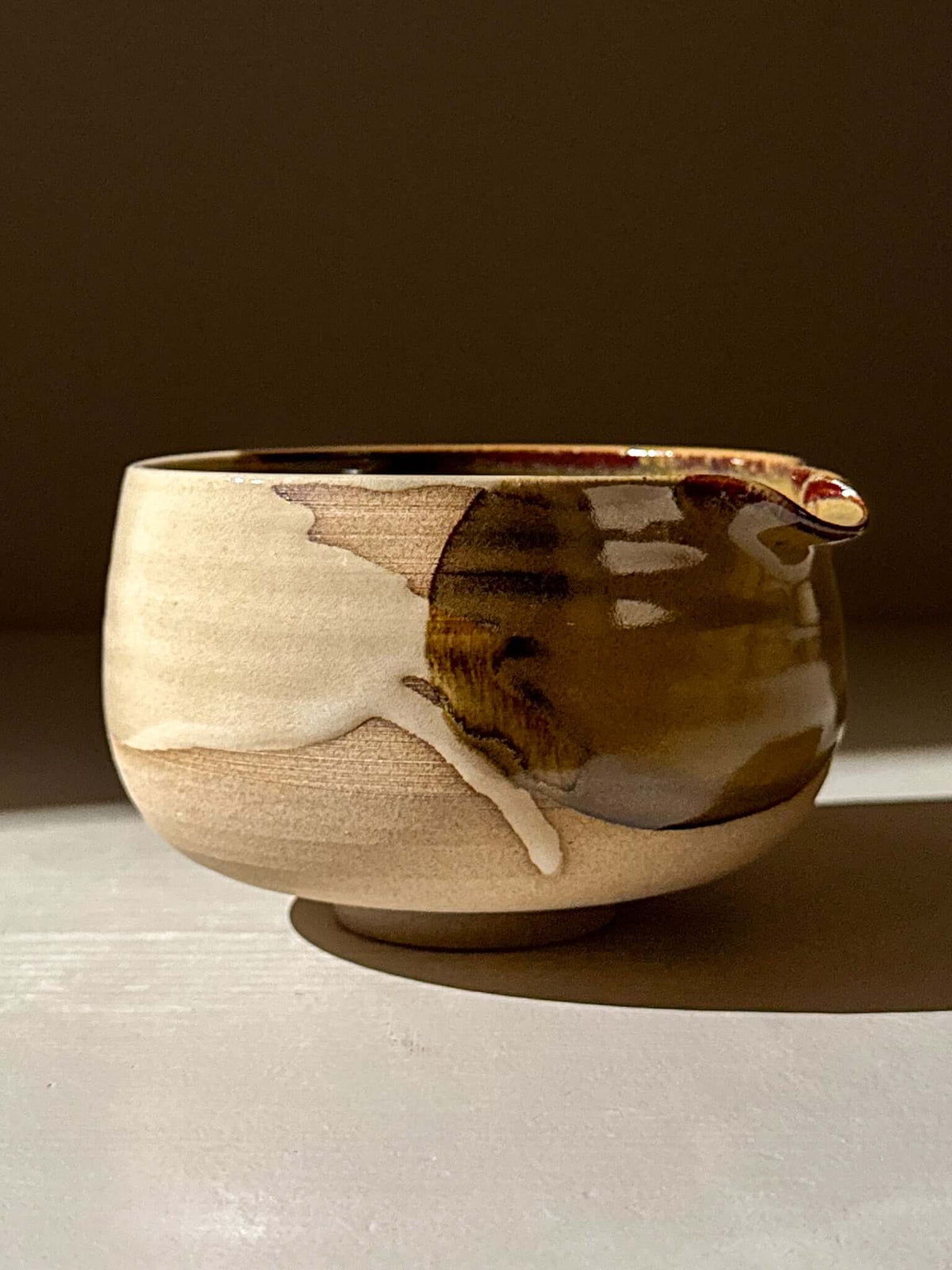 Matcha Bowl with Spout – Inyo #05