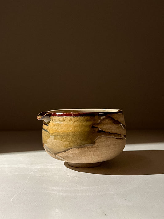 Matcha Bowl with Spout – Inyo #06