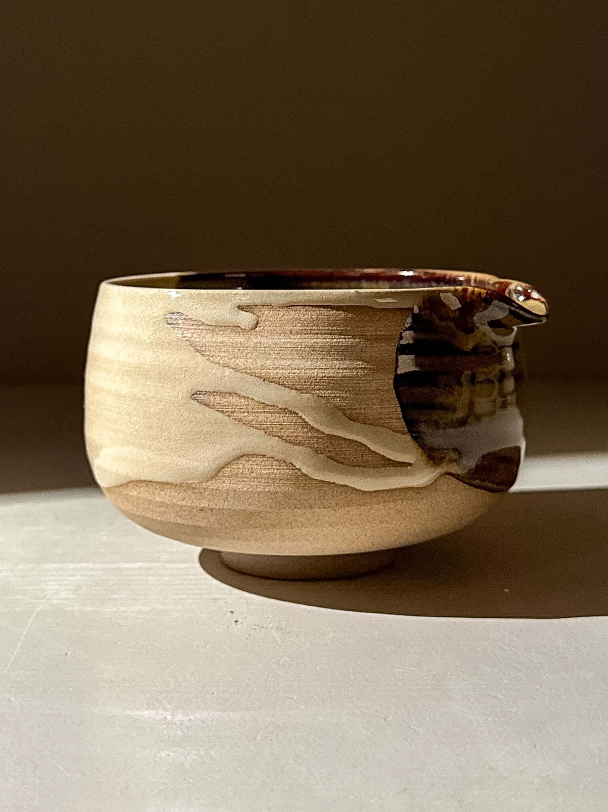 Matcha Bowl with Spout – Inyo #06