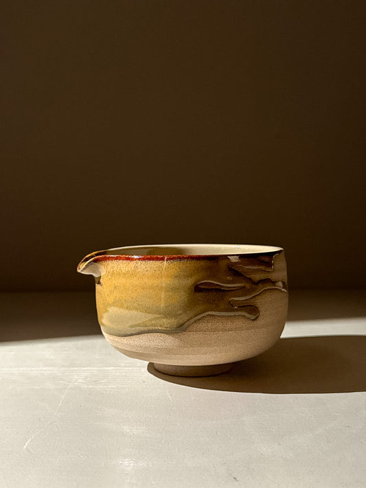 Matcha Bowl with Spout – Inyo #08