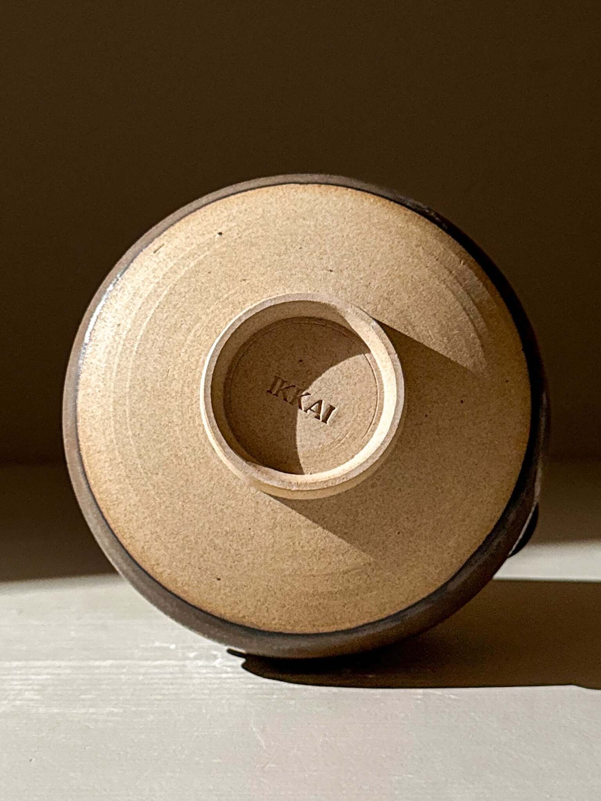 Matcha Bowl with Spout - Black Truffle #03