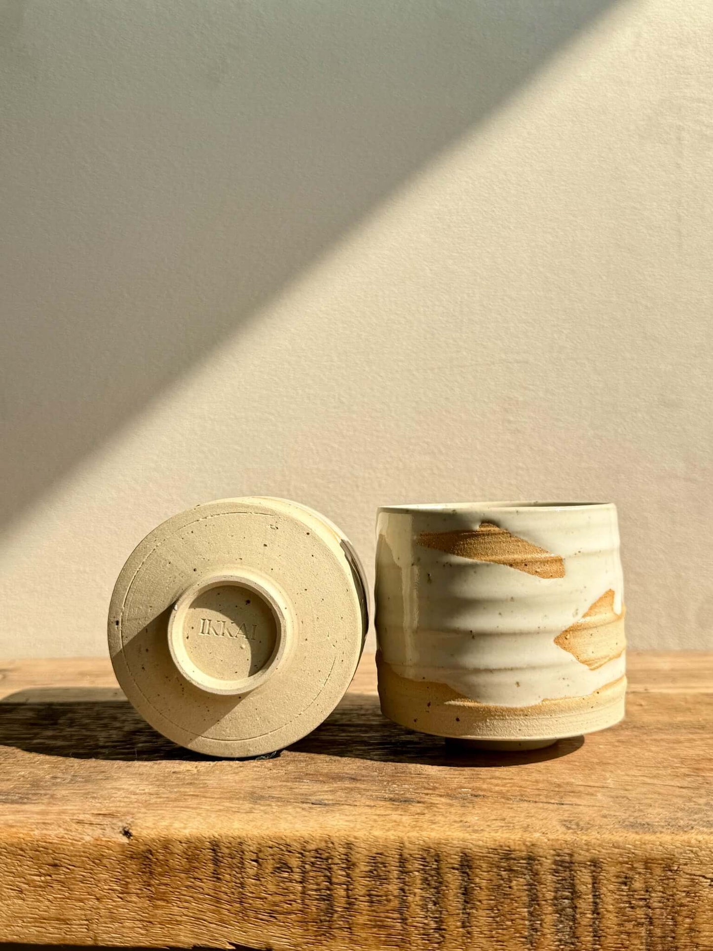 Yunomi Cups - Glossy White Glaze