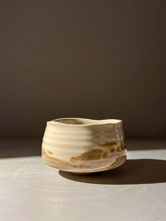 Matcha Bowl – Clear Glaze & Tenmoku #01