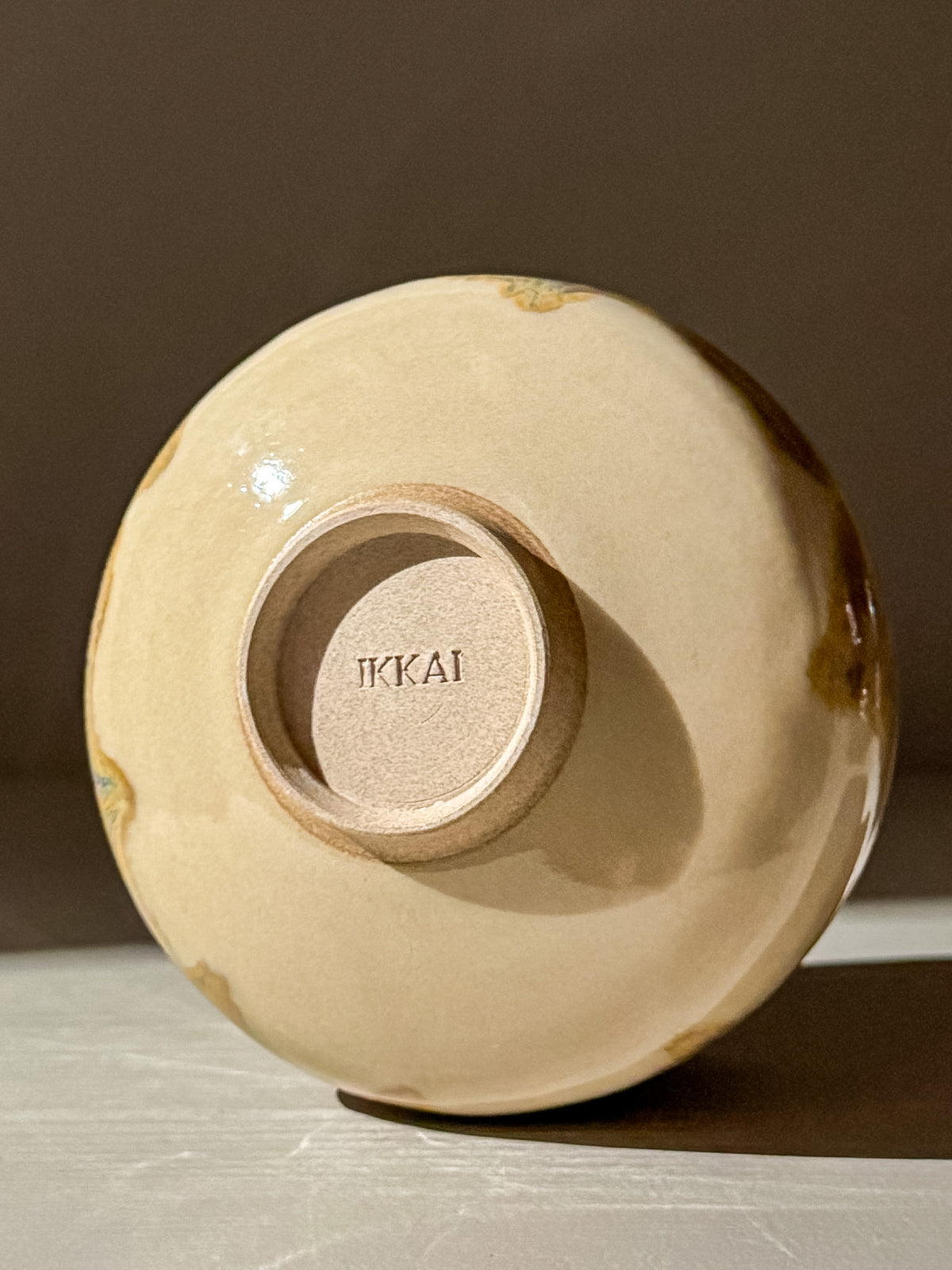 Matcha Bowl – Clear Glaze & Tenmoku #02