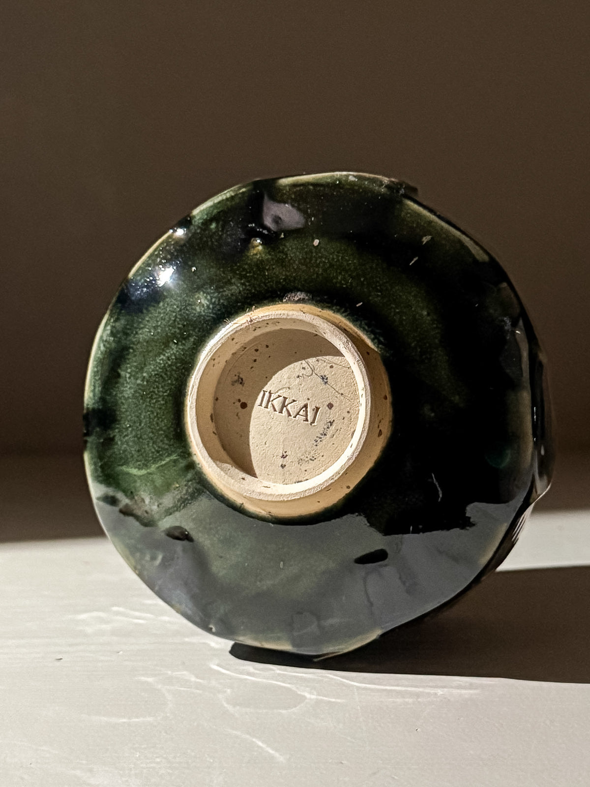 Textured Matcha Bowl - Hinoki #10