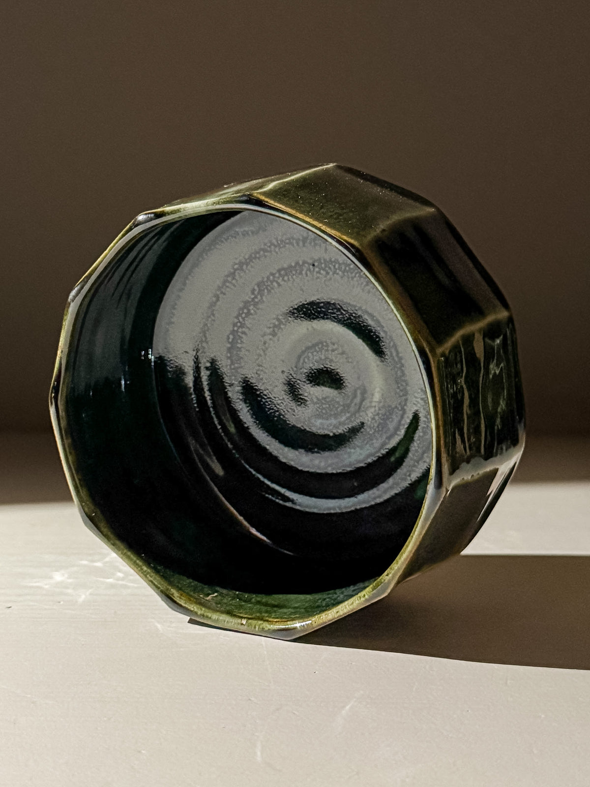 Matcha Kom met Facetten- Hinoki Serie #03