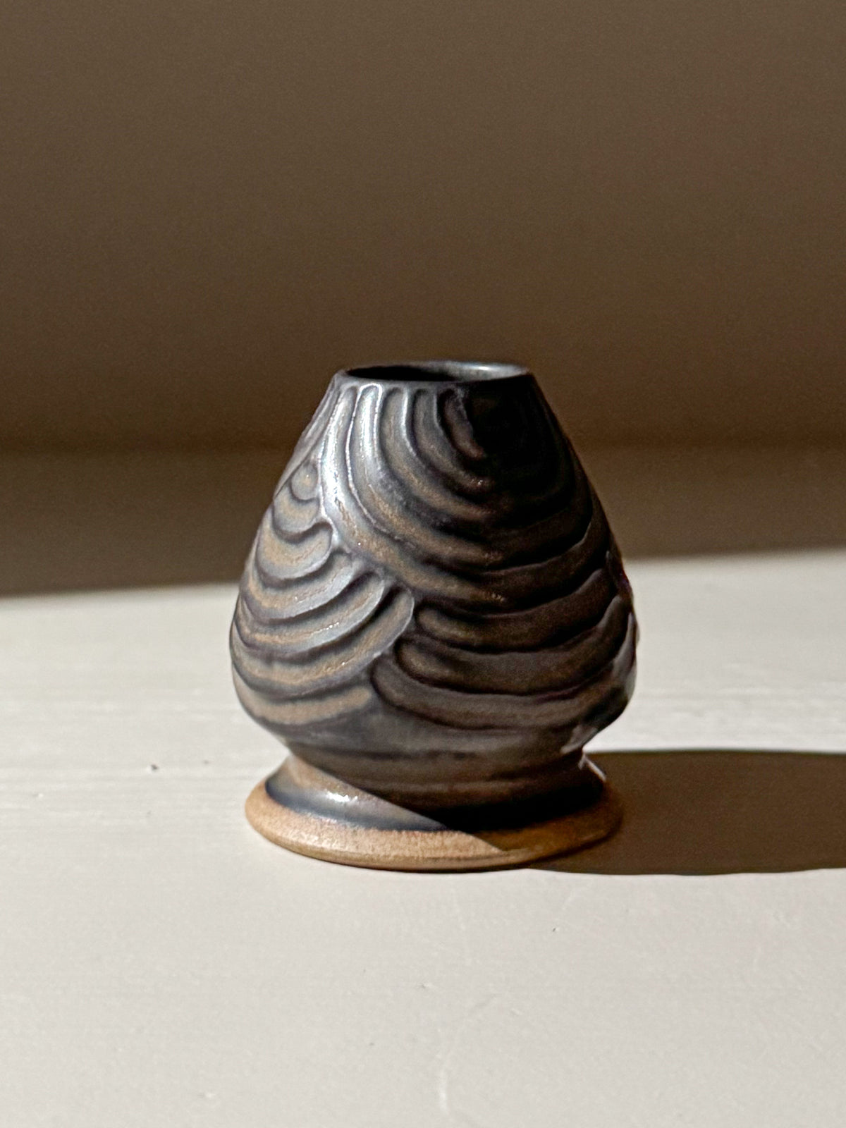 Matcha Gardehouder - Zwarte Truffle gekerfd