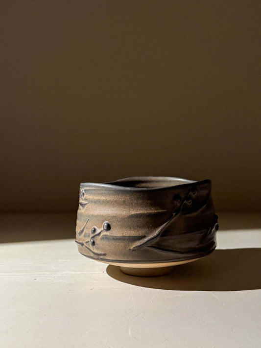 Matcha Bowl – Black Branches #01