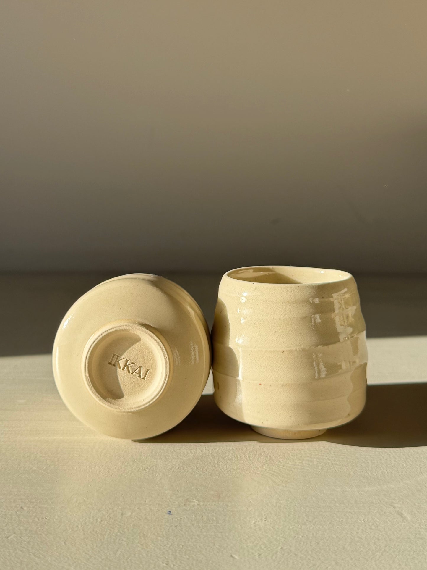 Espresso Cups - Clear Glaze