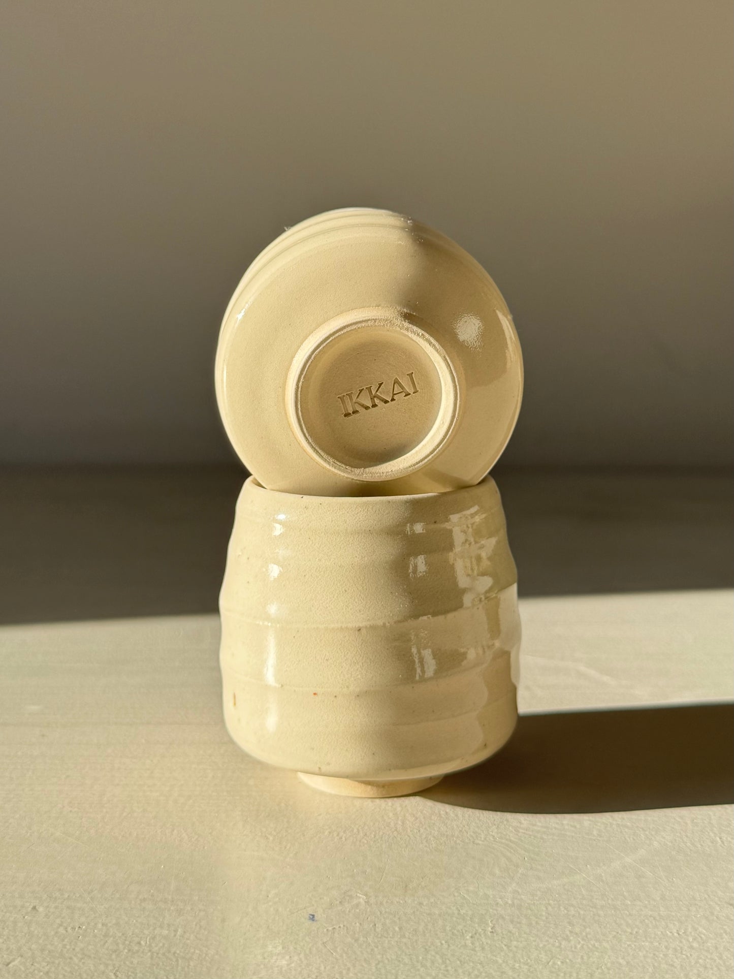 Espresso Cups - Clear Glaze