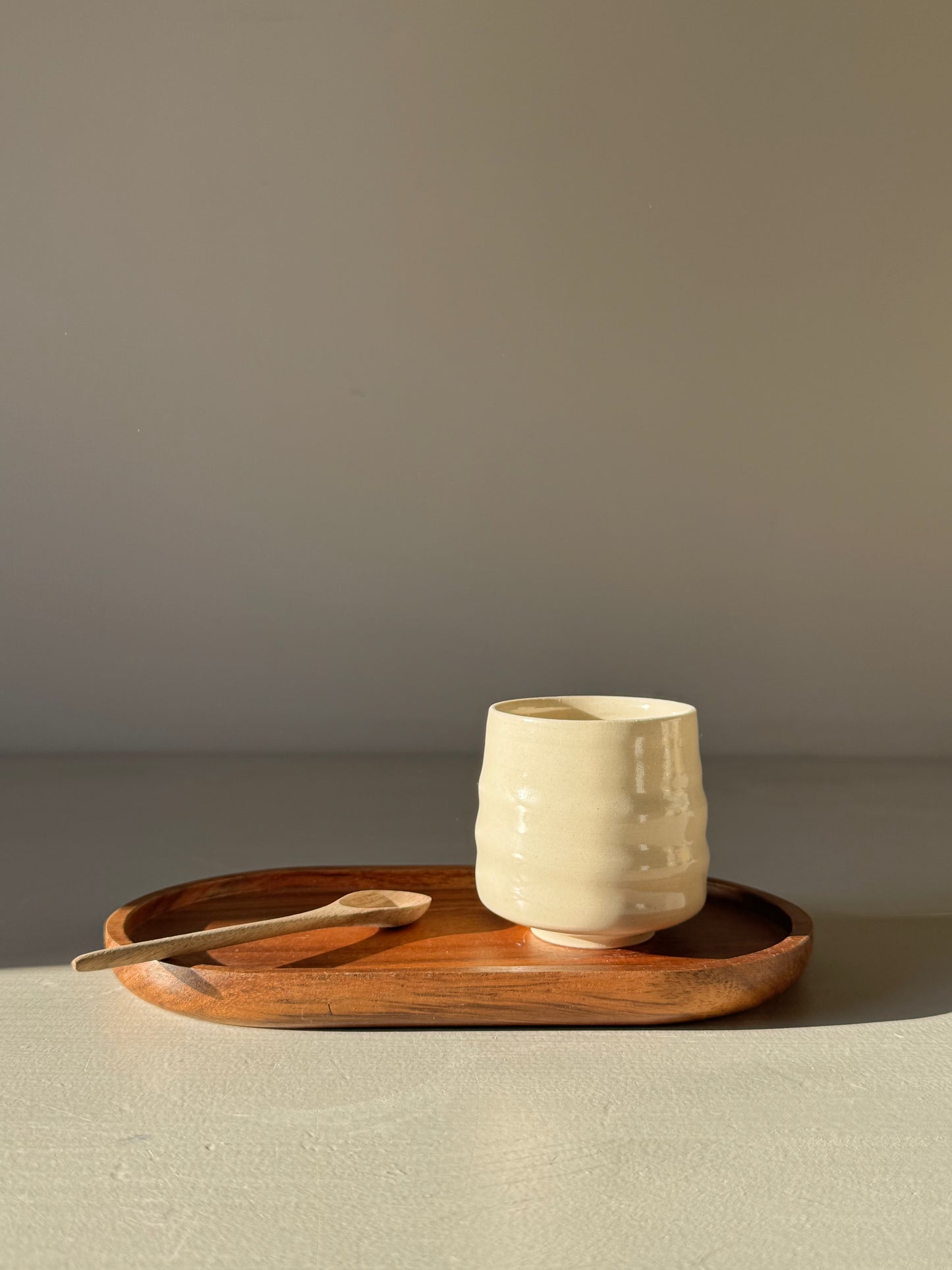 Espresso Cups - Clear Glaze