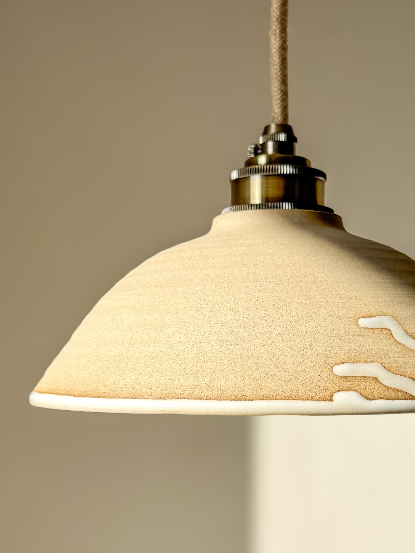 Ceramic Lamp Shade – Yuki #01