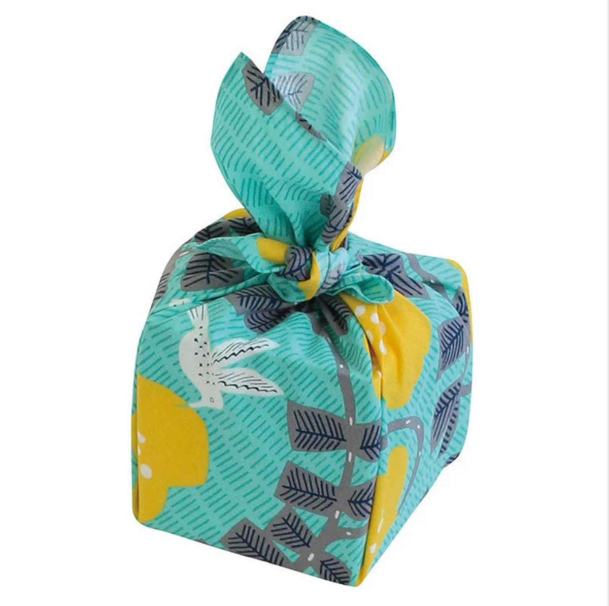 Small Furoshiki Hummingbird Green