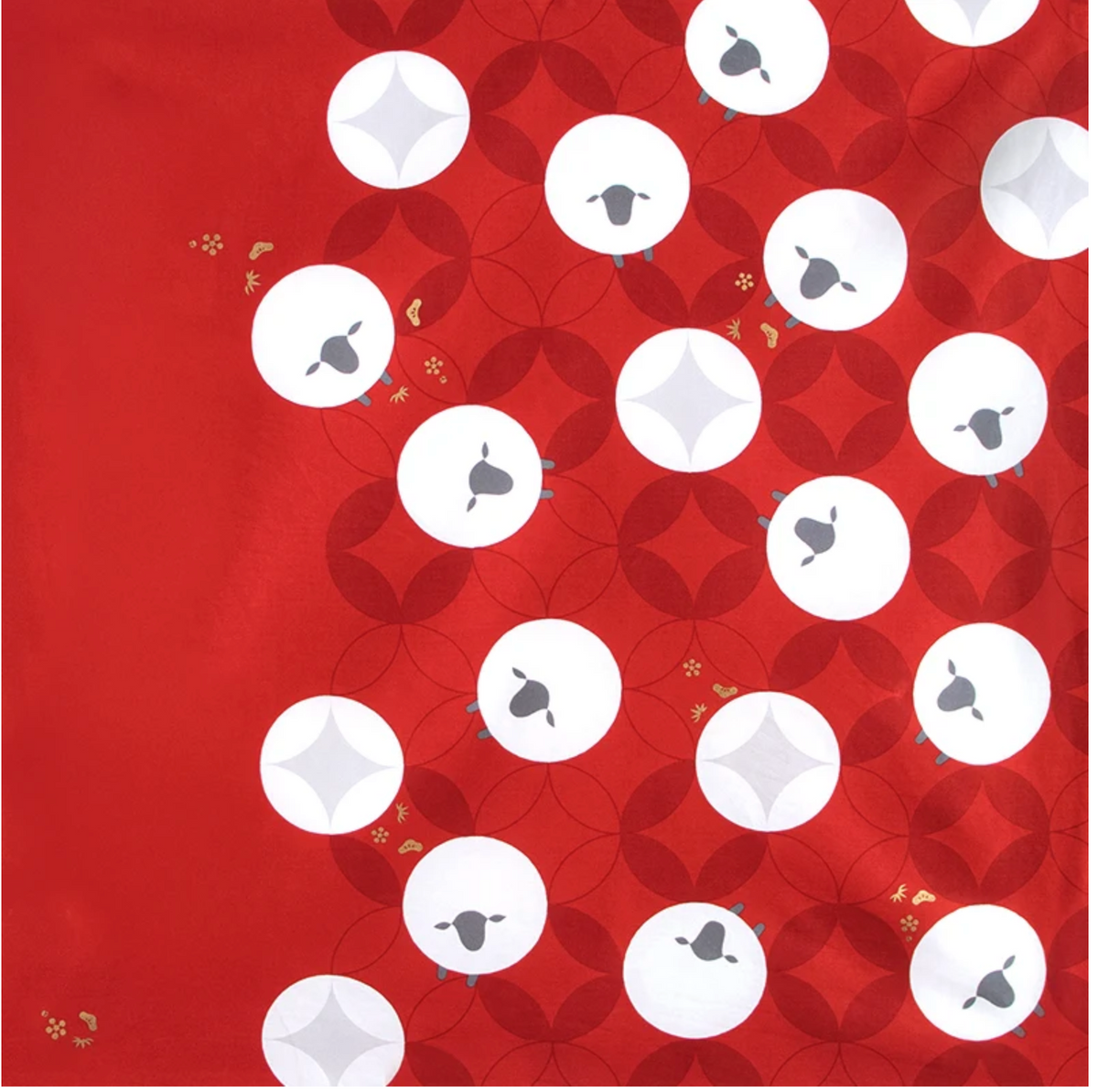 Medium Furoshiki Year of the Sheep 2027 – Hare Tsutsumi