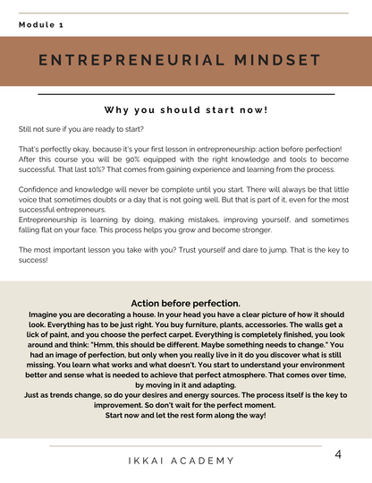 first page pottery business ebook