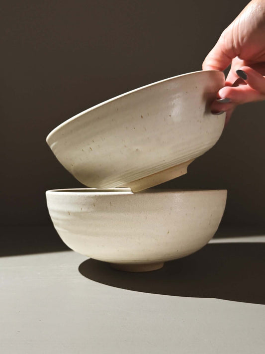 Medium Bowl – Eggshell