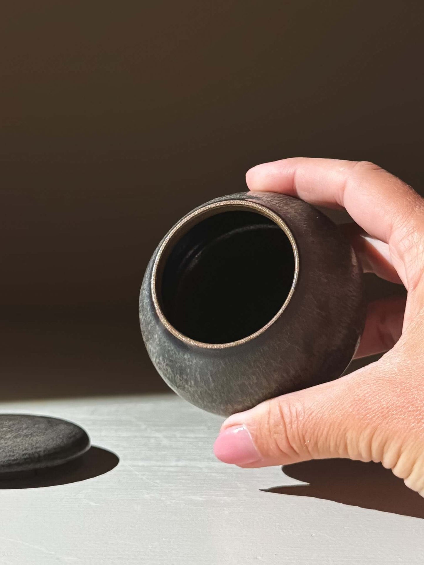 Pot met Deksel - Zwarte Truffle #05