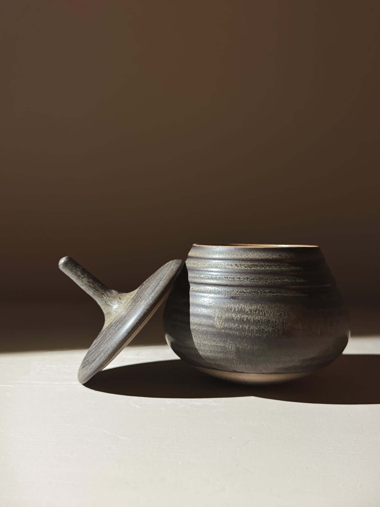 Pot met Deksel - Zwarte Truffle #02