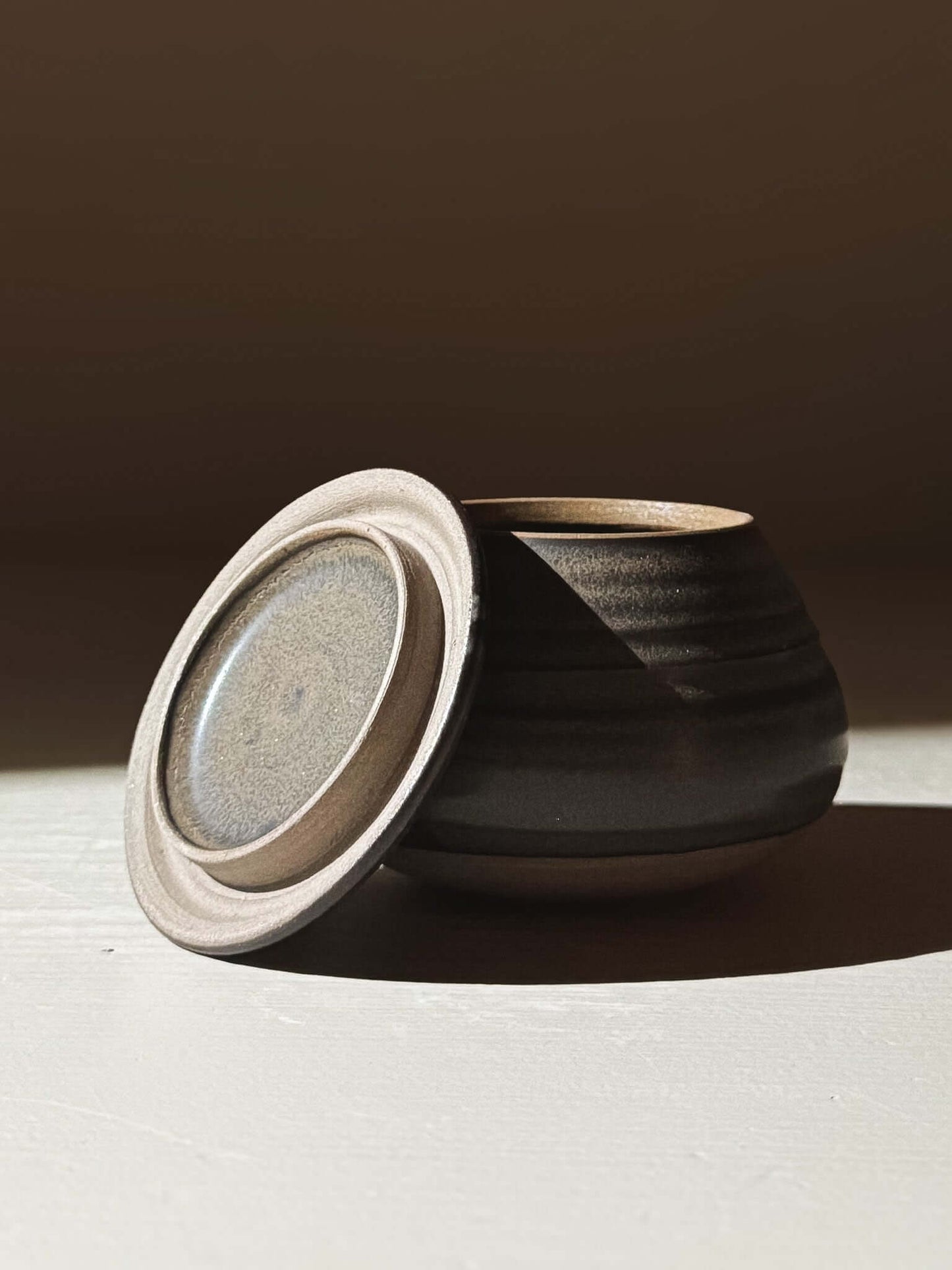 Pot met Deksel - Zwarte Truffle #03