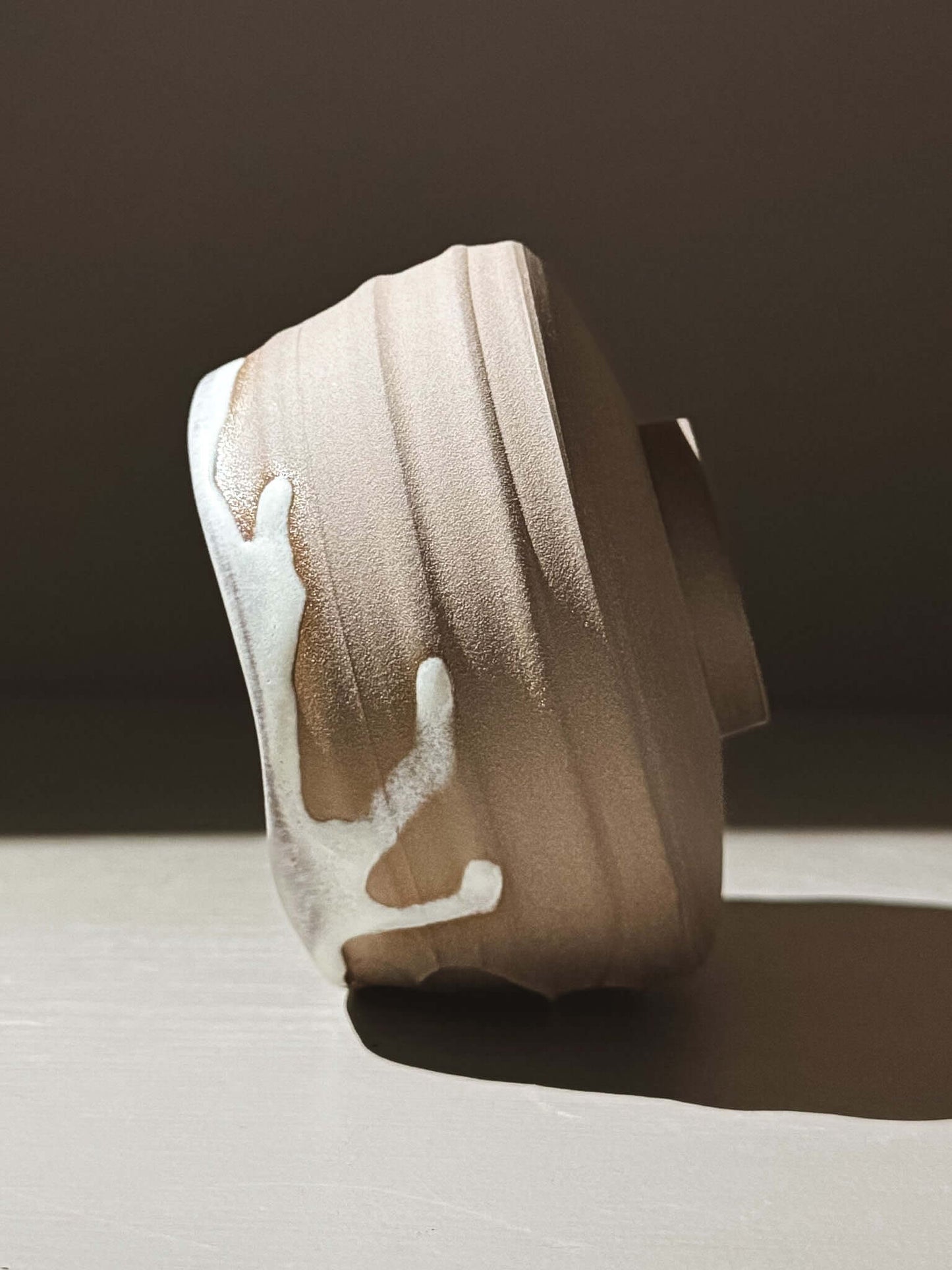 Textured Matcha Bowl - Tsuki #02