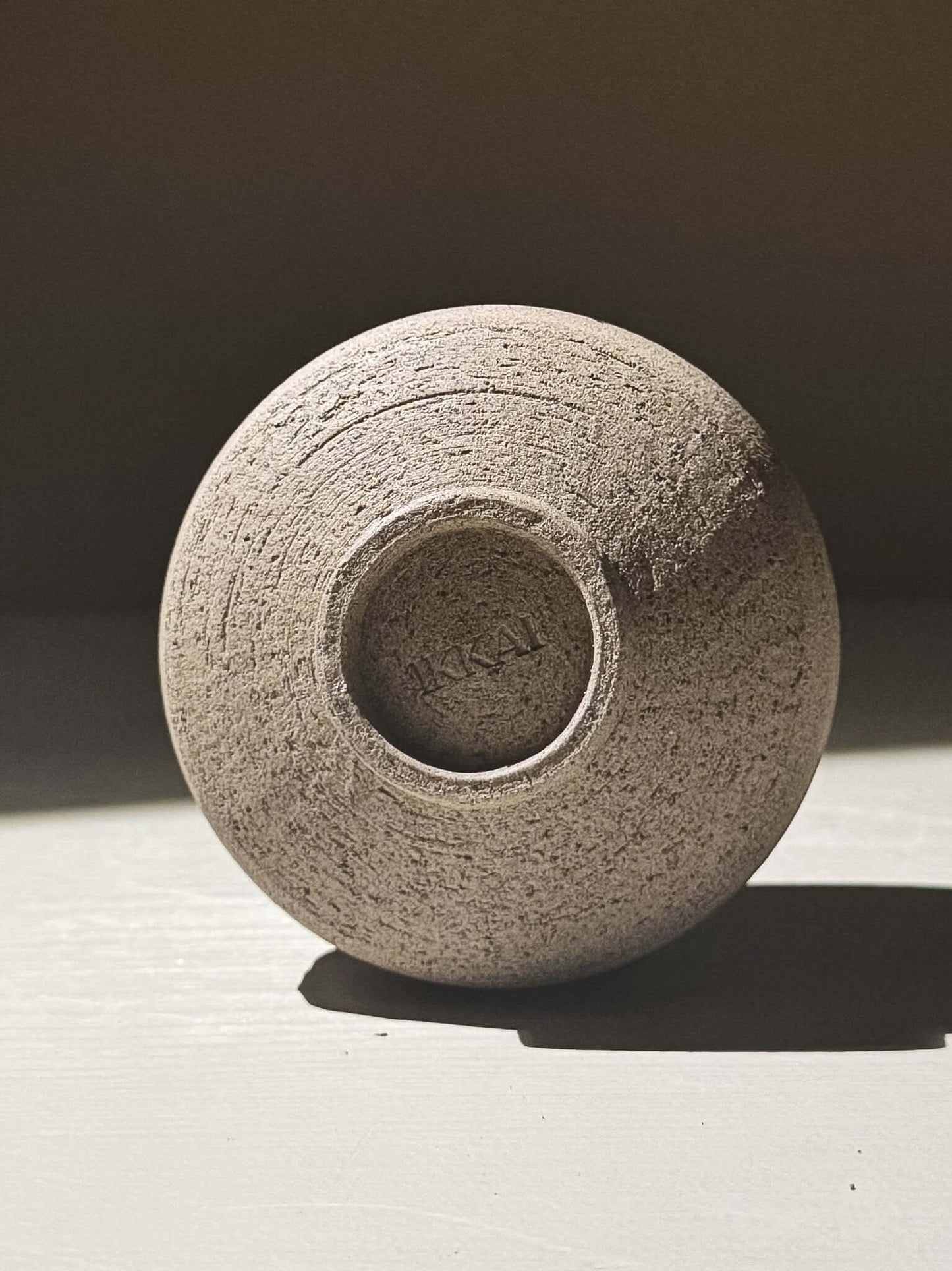 Yunomi Cup - Kuro Ash #02 natural texture and design, featuring subtle speckles and unique handmade quality.
