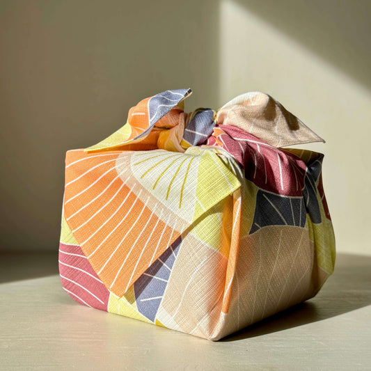Medium Furoshiki - Adeline Klam Fans | Organic Cotton Wrapping Cloth