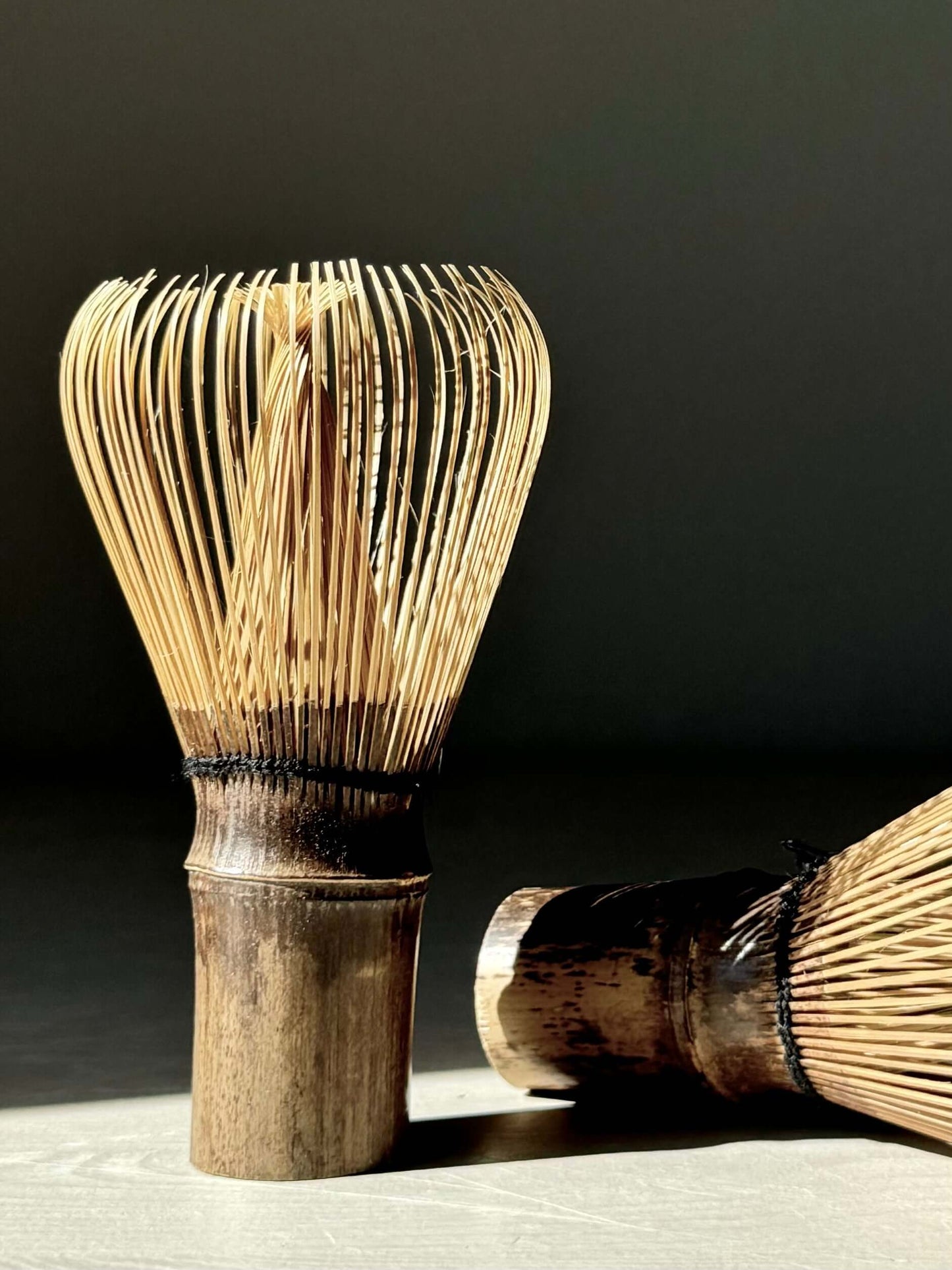 Premium Takayama Chasen - Dark Bamboo Matcha Whisk with 70 Struts