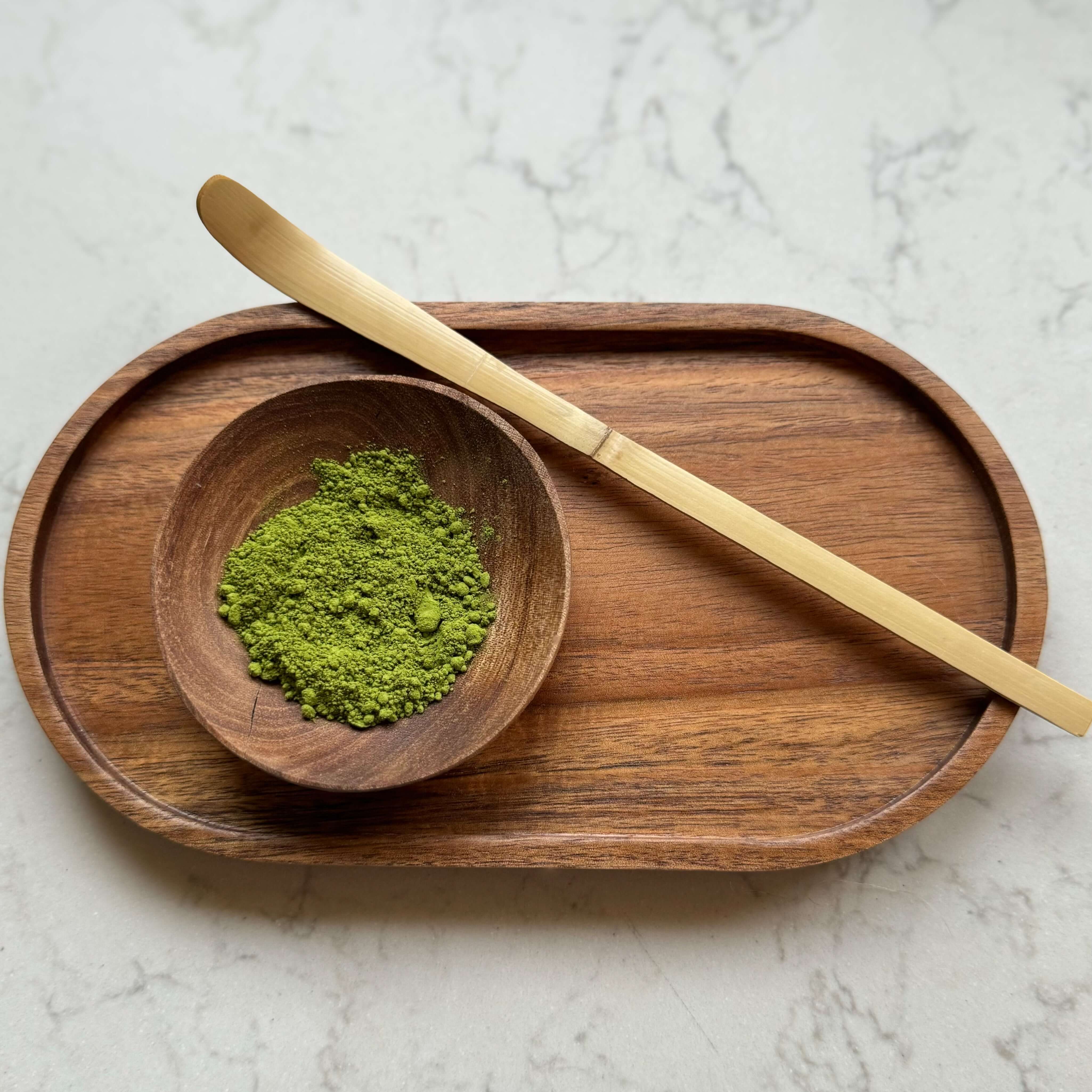 Traditionele Matcha Lepel (Chashaku)